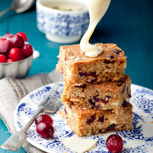 Gluten-Free White Chocolate Cranberry Bars