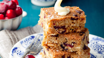 Gluten-Free White Chocolate Cranberry Bars