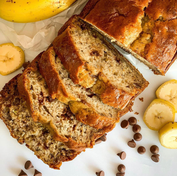 Moist Gluten Free Banana Bread