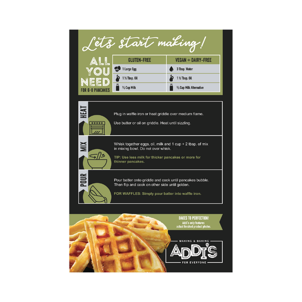 Gluten  Free Pancake & Waffle Mix