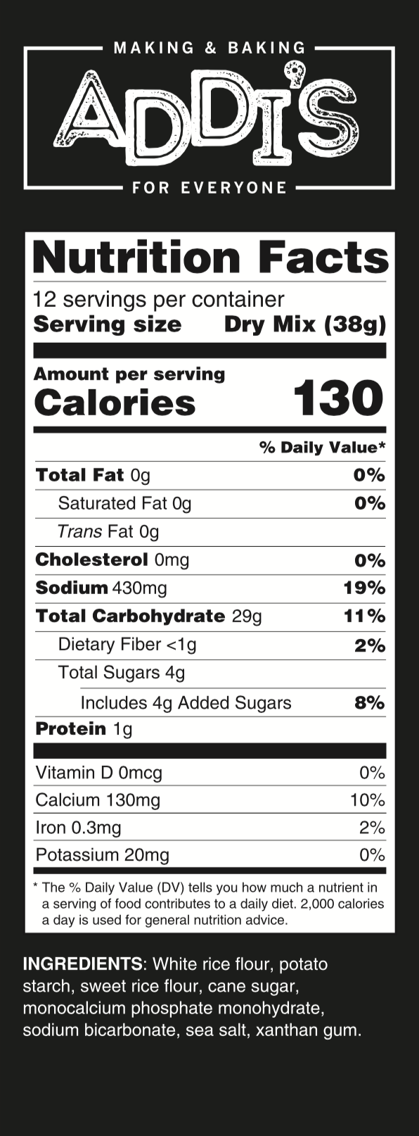 Nutrition Facts